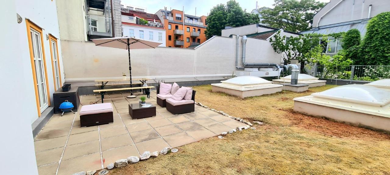 Wiener Buddha Style Flat With Inner Garden- Marzstrasse City Apartments Buitenkant foto